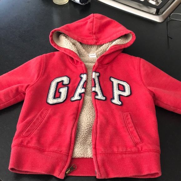 Other - Gap hooded Sherpa sweatshirt size 4T